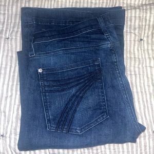 7 For All Mankind Dojo Jeans Size 31